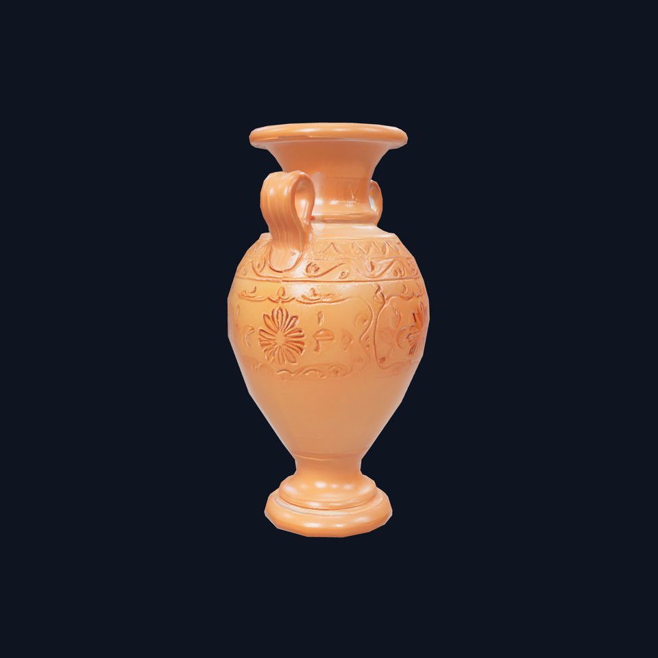 Terracotta Vase model pack